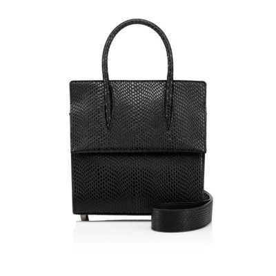 Bolsa Cruzadas Paloma Top Handle Small Christian Louboutin Mujer - Negros - 3200060Q885